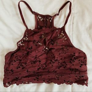 Burgundy Bralette